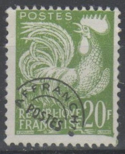 France 1959 - Préoblitéré 20 f.