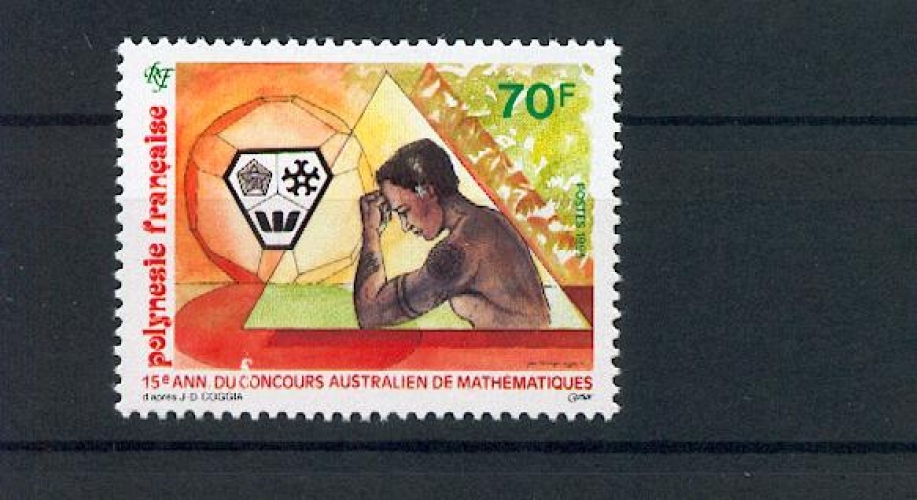 Polynésie 437 1993 mathématiques   neufs**TB MNH faciale 0.59