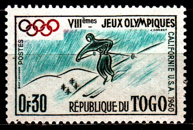 Togo 300 ( Hors série ) J.O. Squaw valley / Seul timbre ski