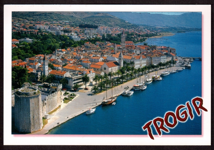 Croatie Cpm Trogir Croatia Circulé 