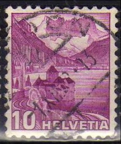 Suisse 1936 - Vues 10 c.