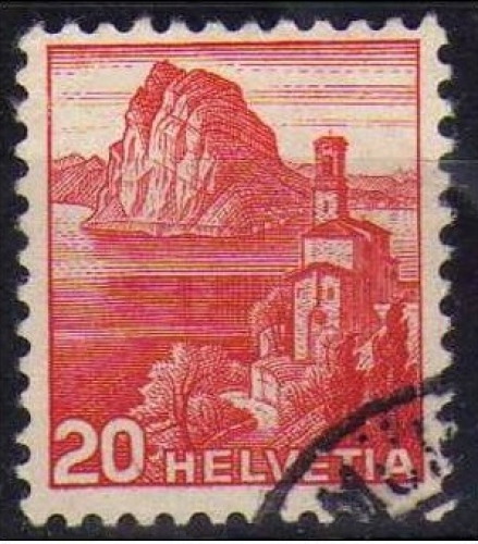 Suisse 1938 - Vues 20 c. 