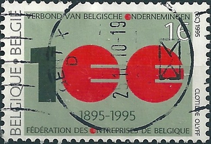 Belgique - 1995 - Y&T 2587 (o) - Cancelled - used