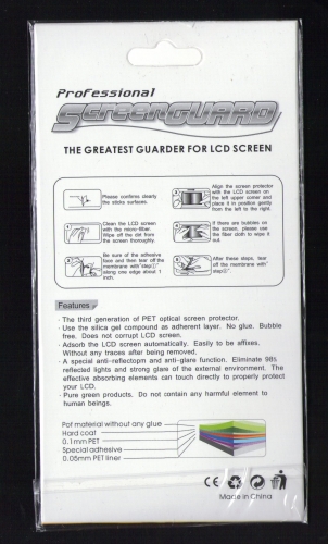 Film protecteur pour écran LCD Blackberry 8520 Clair Guarder Screen