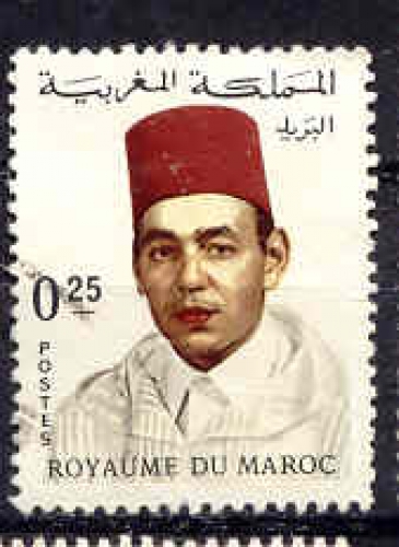 Maroc YT 340 Obl Hassan II