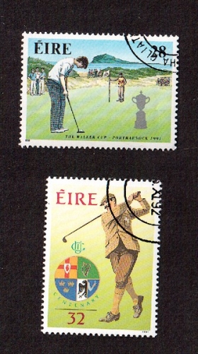 Irlande 1991 Y&T 772 - 773 o Golf