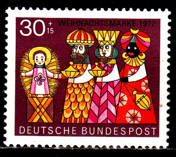 Allemagne 598 Noël 1972