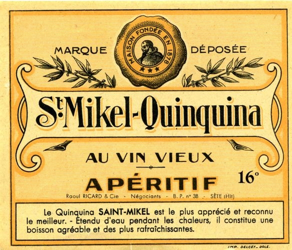 France St Mikel-Quinquina au vin vieux (étiquette neuve)