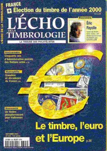 Écho de la Timbrologie Octobre 2001