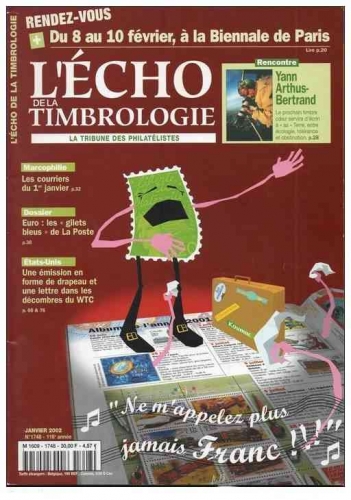 Écho de la Timbrologie Janvier 2002