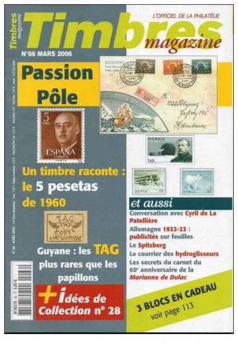 Timbres Magazine N°066 Mars 2006