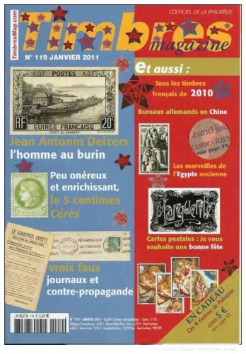 Timbres Magazine N°119 Janvier 2011