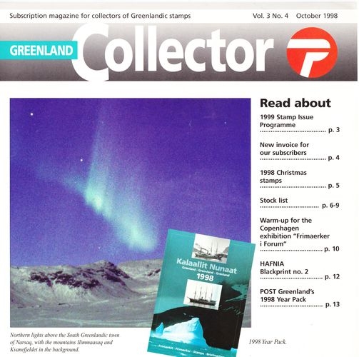 Greenland Collector Volume 3 N° 4 October 1998