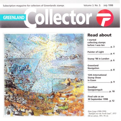 Greenland Collector Volume 3 N° 3 July 1998