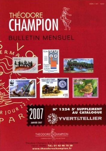 Bulletin mensuel Champion janvier 2007