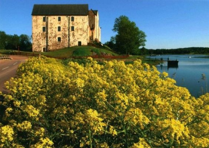 Aland Carte postale Château médiéval de Kastelholm