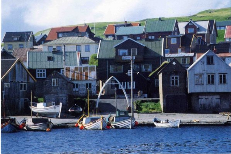 Féroé 1990 Carte postale Île de Nolsoy