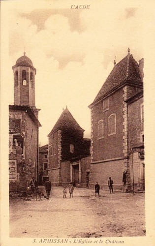 France 11 Armissan - CPA neuve L´Église et le Château