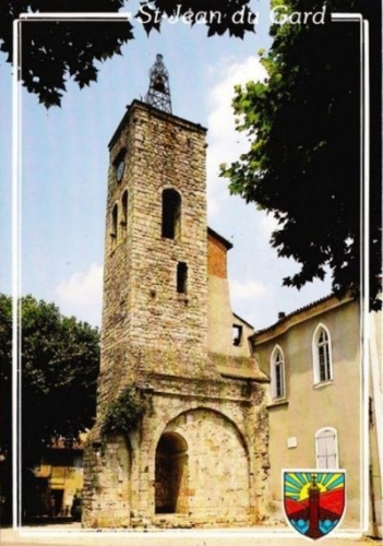 France 30 Saint-Jean du Gard - Cpm neuve avec blason