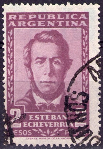 Argentine - Y&T 578 - Poète Esteban Echeverria (1805-1851)