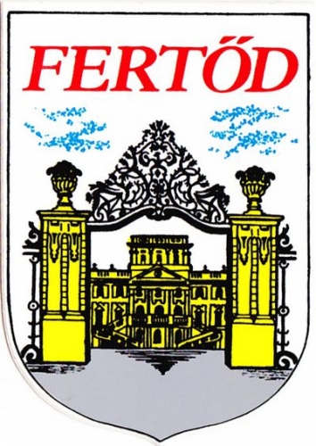 Hongrie 1990 - Autocollant du Château de Fertöd