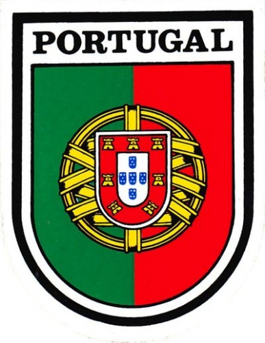 Portugal 1991 - Blason adhésif armoiries du Portugal