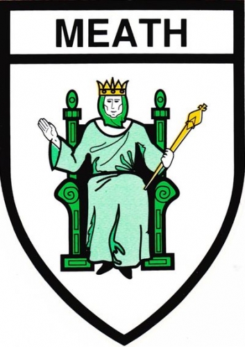 Irlande Meath 1995 - Blason adhésif du comté