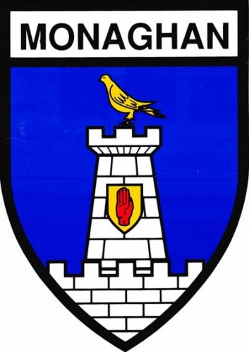 Irlande Monaghan 1995 - Blason adhésif du comté