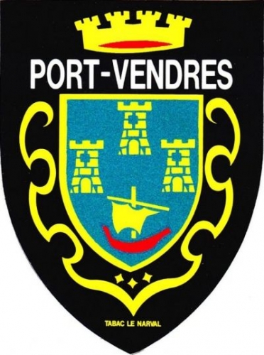 France 66 Port-Vendres - Blason adhésif