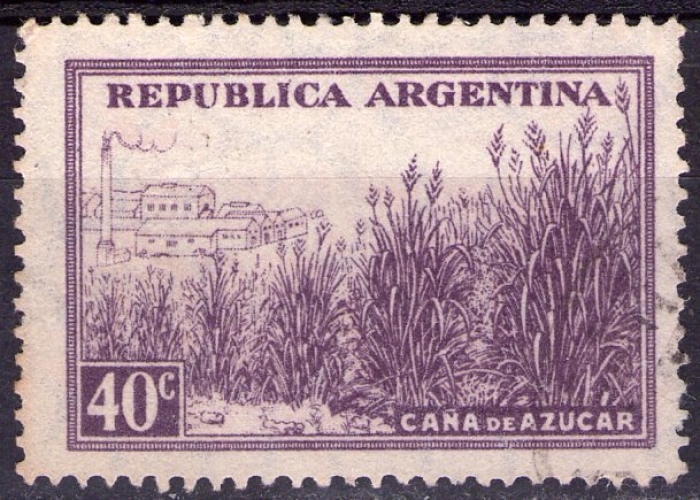 Argentine - Y&T 378 - Canne à sucre