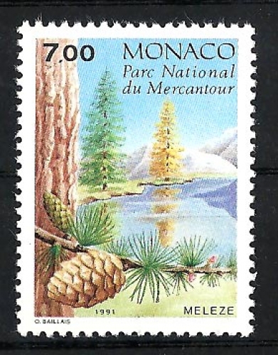 Monaco - Y&T 1804 neuf ** Mélèze année 1991