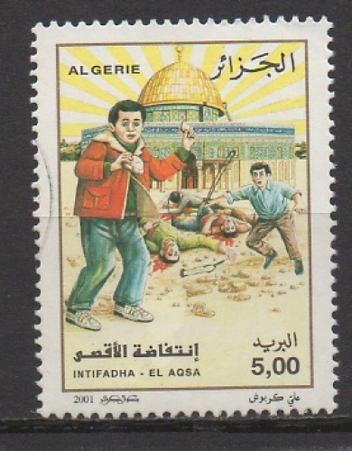 ALGÉRIE 2001 - y & t : 1286 - INTIFADHA