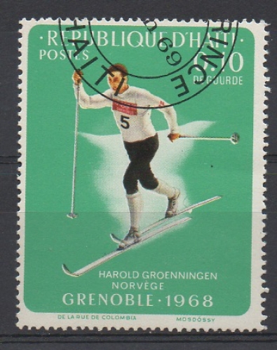 HAÏTI - GRENOBLE 1968 : SKI