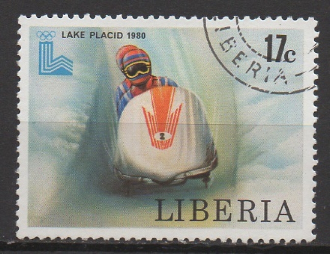 LIBERIA 1980 - JO LAKE PLACID 1980 : BOBSLEIGH