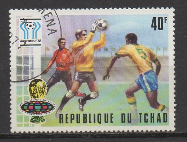 TCHAD - COUPE DU MONDE DE FOOTBALL ARGENTINE 78