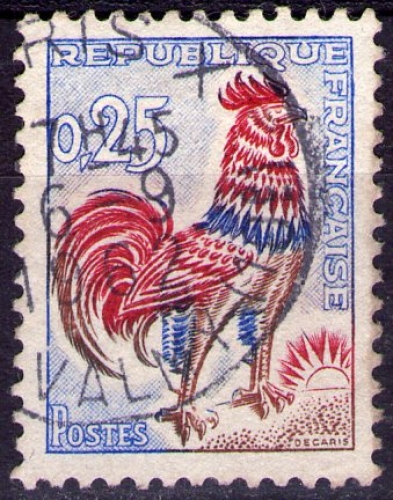 France - Y&T 1331 - Coq de Decaris