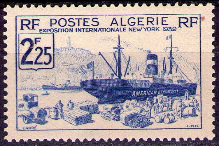 Algérie - Y&T 0157 - Exposition internationale de New York