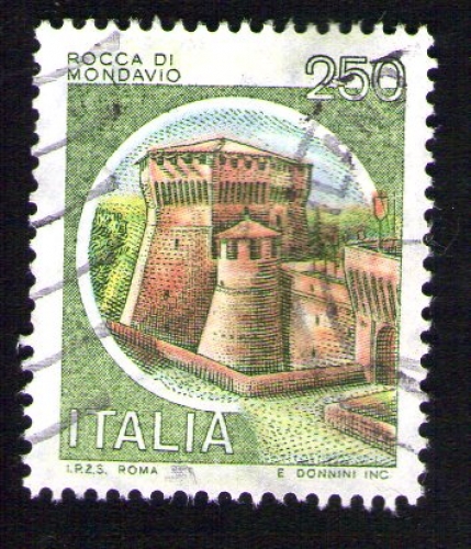 ITALIE Oblitéré ronde Used Stamp Rocca di Mondavio