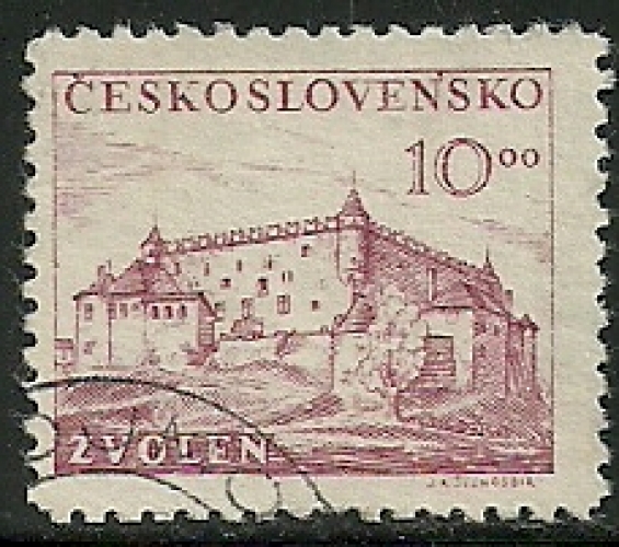 Tchécoslovaquie 1949 - 514 oblitéré .