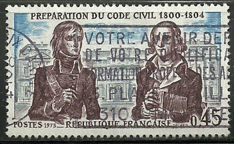 France - 1774 oblitéré .