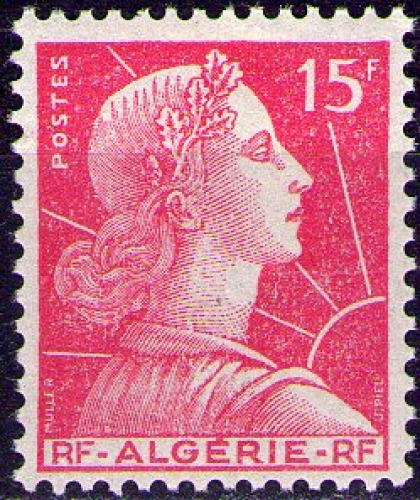 Algérie - Y&T 0329 - Marianne de Muller