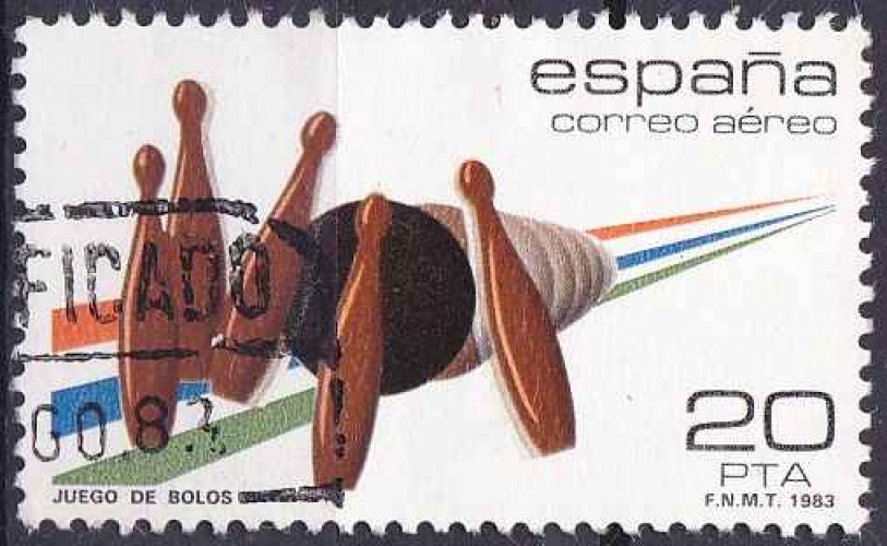 ESPAGNE 1983 OBLITERE Poste aérienne N° 303