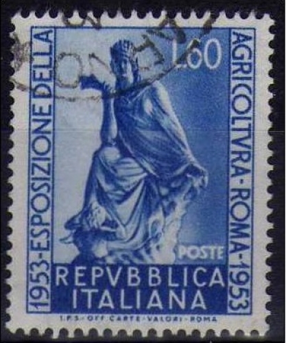 Italie 1953 - Agriculture 60 L.   (g2843)