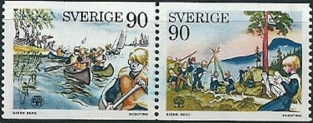 Suède - 1975 - Y&T 900 a 901 ** - MNH