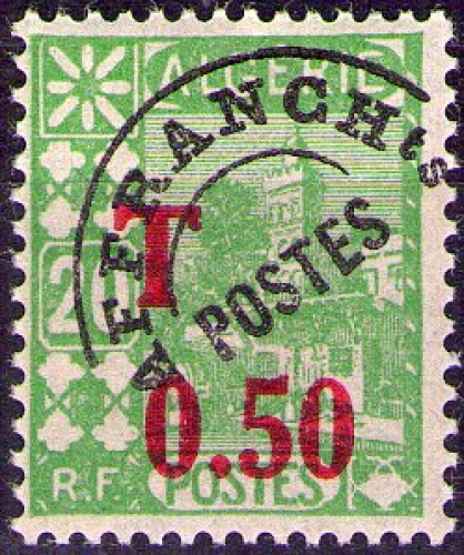 Algérie - Y&T Timbre Taxe n° 28