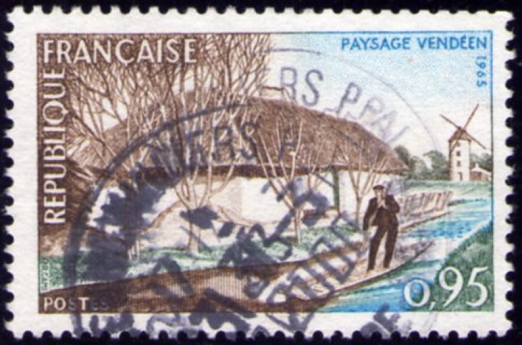 France - Y&T 1439 - Paysage vendéen