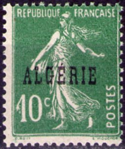 Algérie - Y&T 0008 - Semeuse