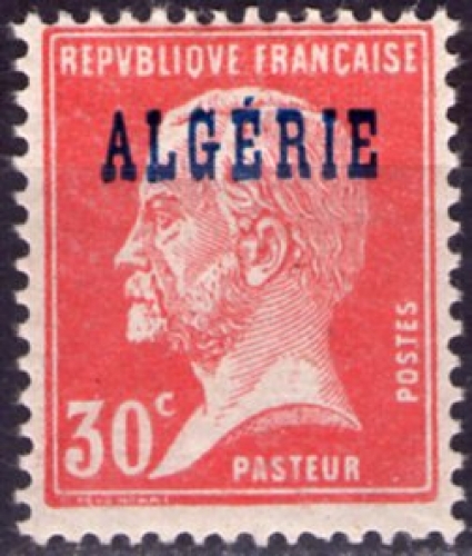 Algérie - Y&T 0015 - Louis Pasteur