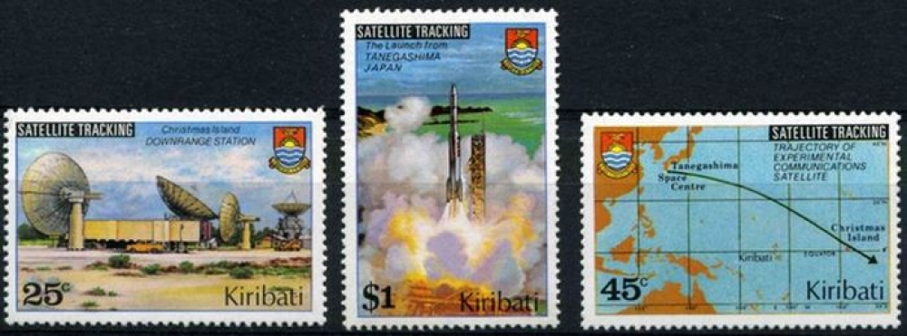 Kiribati 1980 Station de guidage des satellites