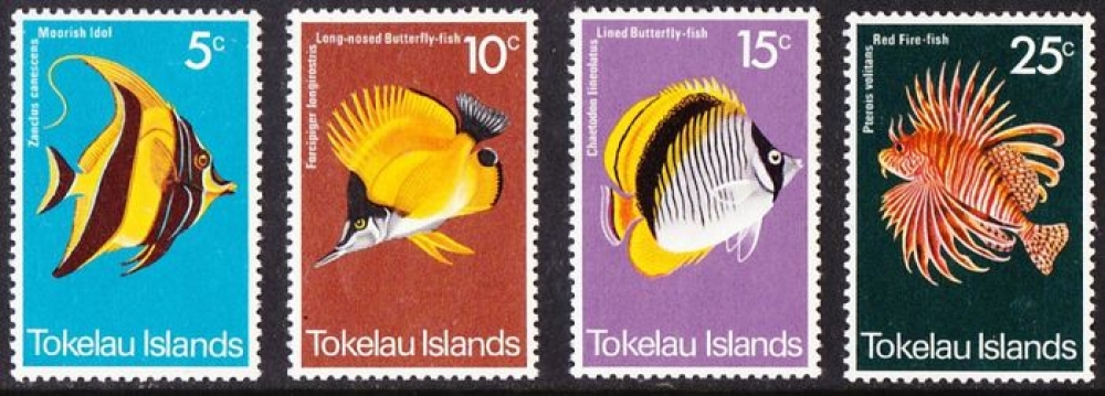 Tokelau 1975 Poissons endémiques